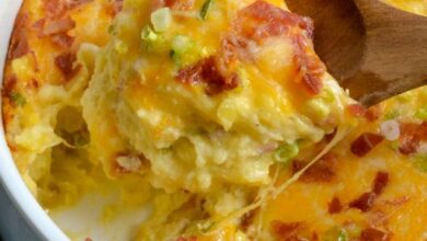 Twice Baked Potato Casserole