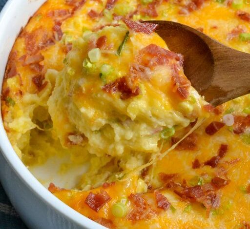 Twice Baked Potato Casserole