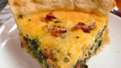 Deep Dish Spinach Quiche Recipe