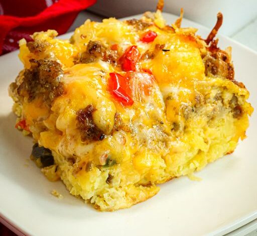 Tater Tot Breakfast Casserole Recipe