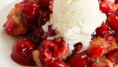 Easy Cherry Cobbler Recipe