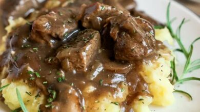 Beef Tips and Gravy Recipe