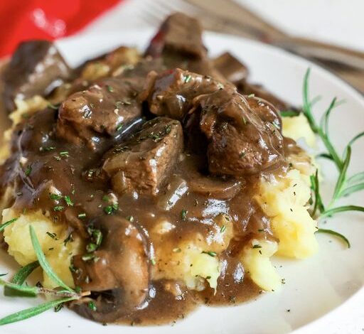 Beef Tips and Gravy Recipe