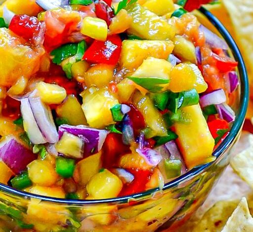 Fresh Peach Salsa Recipe