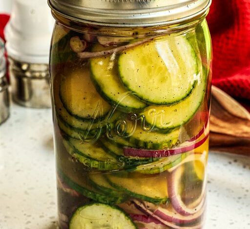 Marinated Cucumber Salad Recipe