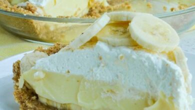 Homemade Banana Cream Pie